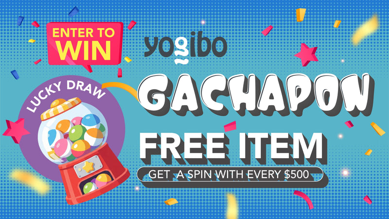 Gachapon Lucky Draw: Win a Yogibo Hugger & More Exciting Prizes
