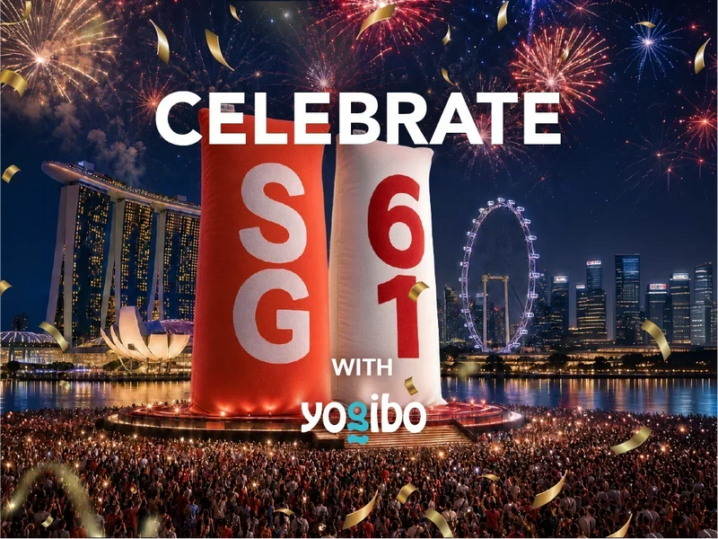 Celebrating National Day the Yogibo Way: Comfort for Every Singapore Home