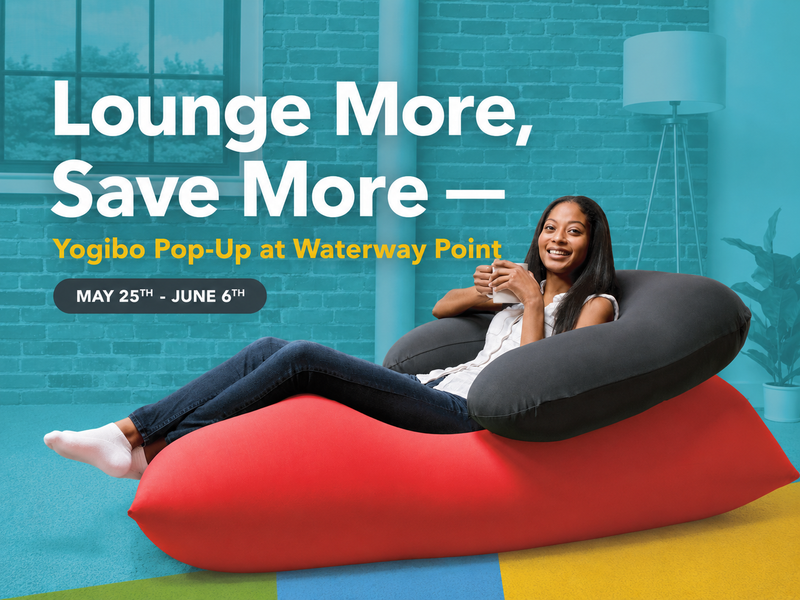 Lounge More, Save More — Yogibo Pop-Up at Waterway Point