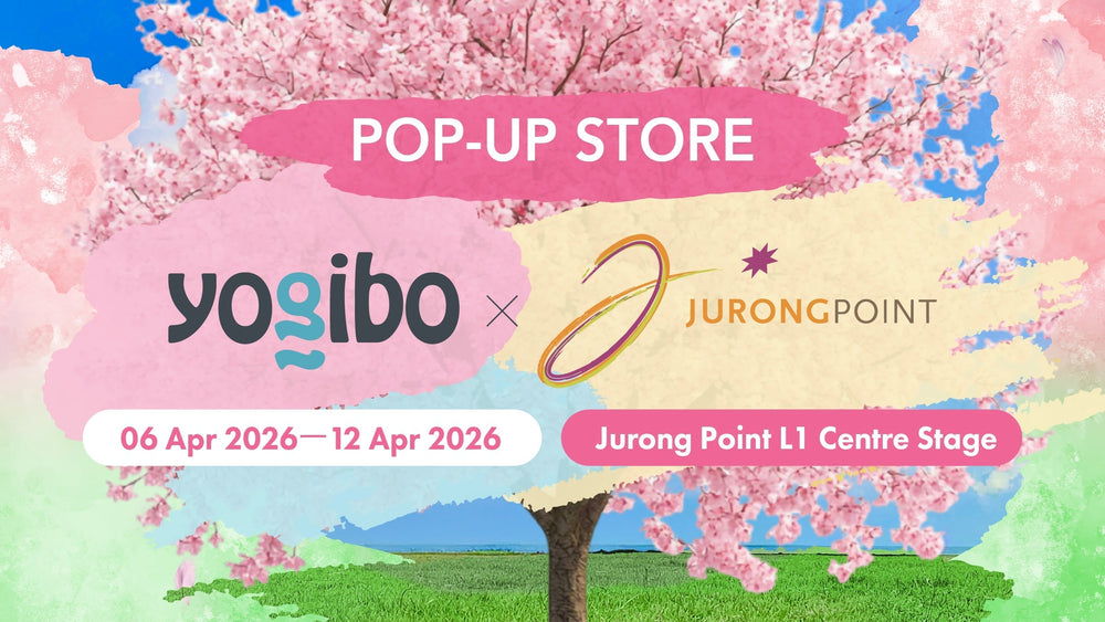 Yogibo Is Coming to Jurong Point 🌸 — Our First-Ever Pop-Up This Sakura Season