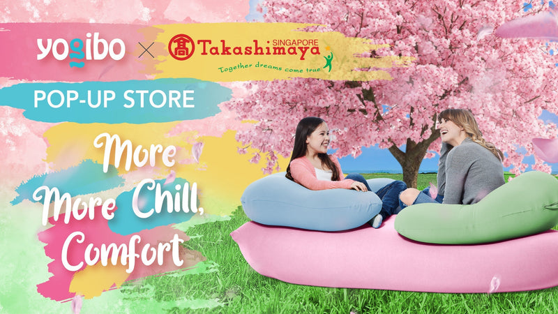 Yogibo Is Back at Takashimaya 🌸 More Chill, More Comfort — Sakura Season Pop-Up 2026