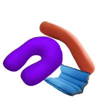 Floating set of SYogibo Support, Yogibo Roll and Zipparoll